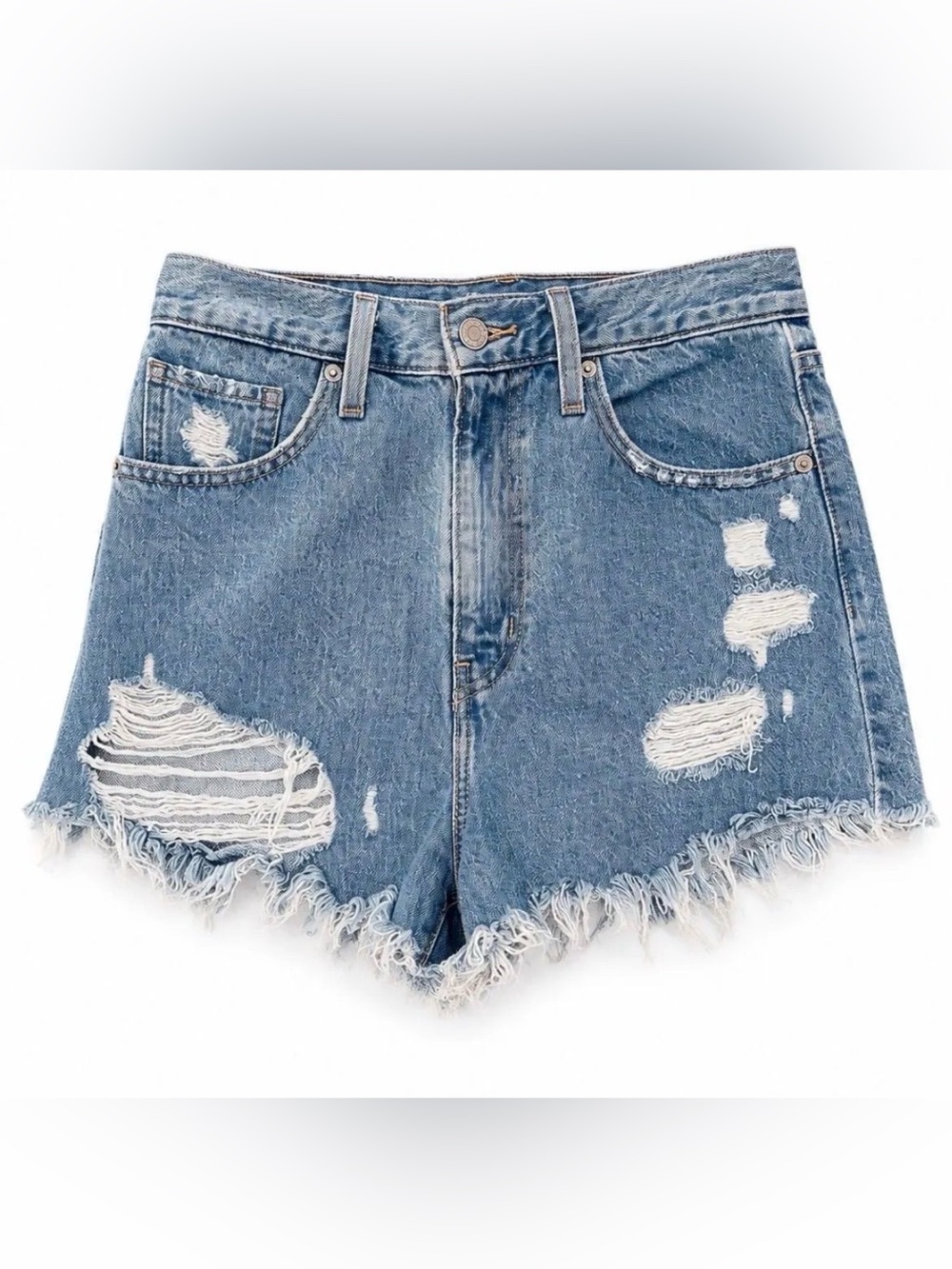 The ReShop Vintage Levi’s  Distressed Shorts Sz 14.5"